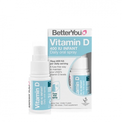 Better You Vitamin D 400iu Infant Daily Oral Spray 15ml